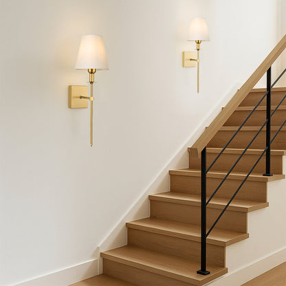 Two-Pack Wired Wall Lights – Sleek, Reliable Indoor Lighting