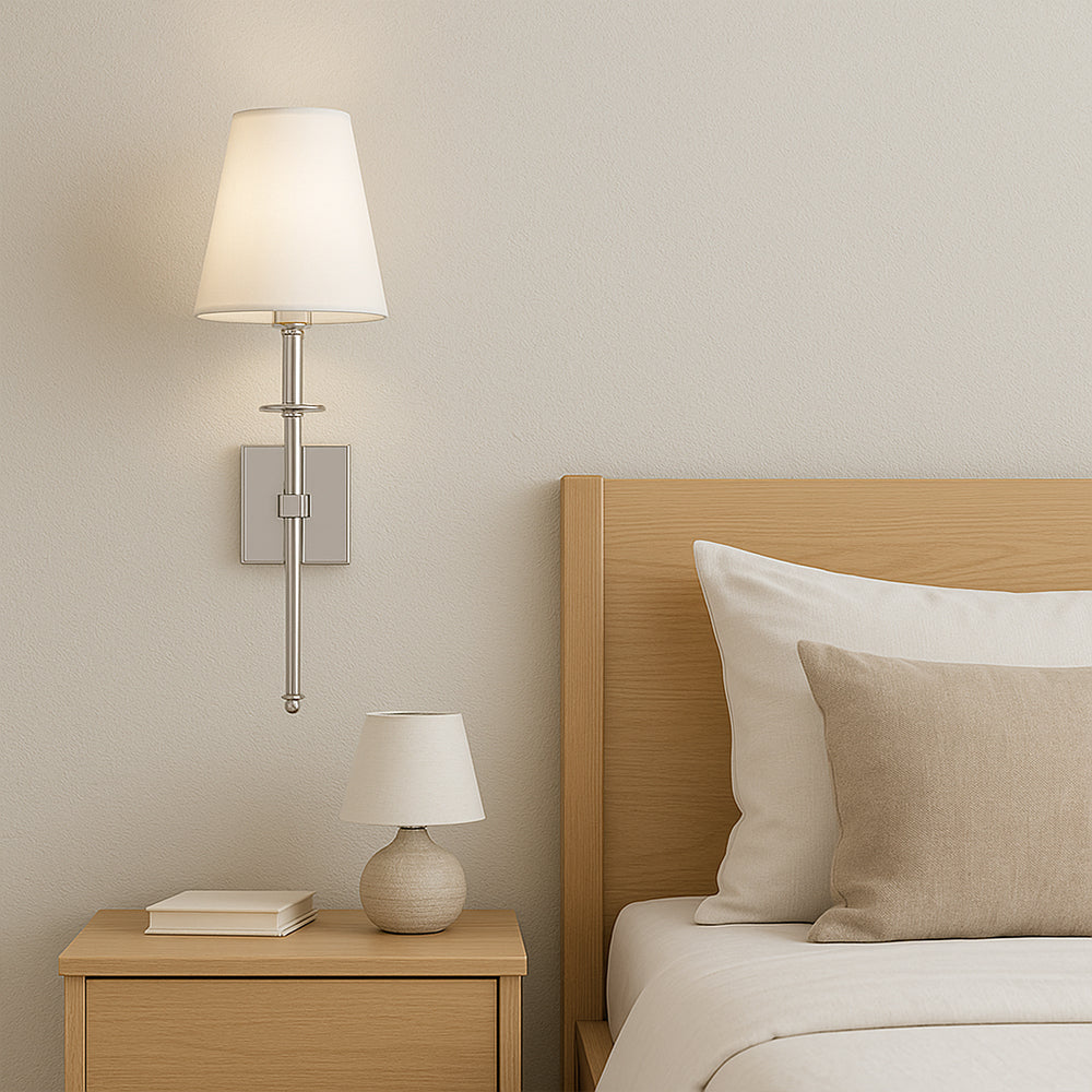 Two-Pack Wired Wall Lights – Sleek, Reliable Indoor Lighting