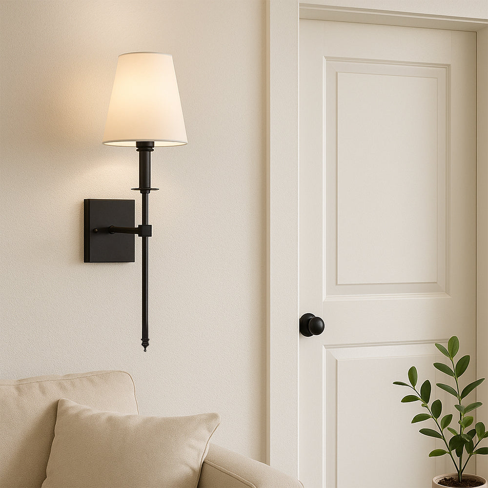 Two-Pack Wired Wall Lights – Sleek, Reliable Indoor Lighting